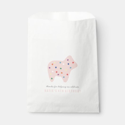 Gastgeschenk-Beutel für Tiere - Bubblegum Geschenktütchen (Vorderseite)