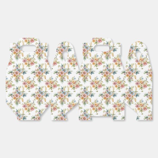 Gastgeschenk Box "Frühlingsflormütter" Geschenkschachtel (Ungeklappt)