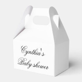 Gastgeschenk-Box für Babyduschen Geschenkschachtel