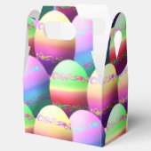 Gastgeschenk-Box für farbenfrohe Ostereier Geschenkschachtel (Geöffnet)