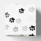 Gastgeschenk-Box für Hundeliebhaber mit Paw Prints Geschenkschachtel (Oben)