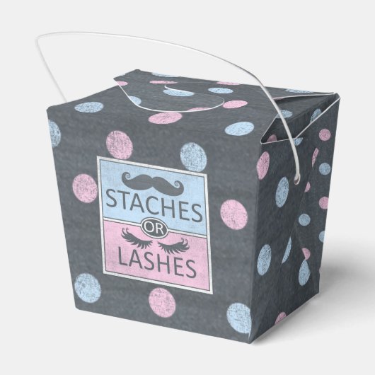 Gastgeschenk-Box für Stacheln oder Lashes Geschenkschachtel (Rückseite)