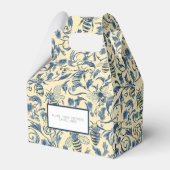 Gastgeschenk Box Gelb und Blauer Honig Geschenkschachtel (Vorderseite)