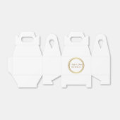 Gastgeschenk Box-Gold Eternale Circle Geschenkschachtel (Ungefaltet)