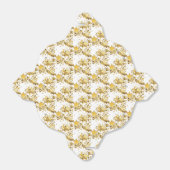 Gastgeschenk Box-Gold Stars Gefälligkeitsbox Geschenkschachtel (Ungefaltet)