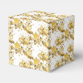 Gastgeschenk Box-Gold-Stars Geschenkschachtel (Rückseite)