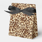 Gastgeschenk Box Leopard Print Geschenkschachtel (Vorderseite)