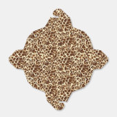 Gastgeschenk Box Leopard Print Geschenkschachtel (Ungefaltet)