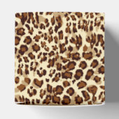 Gastgeschenk Box Leopard Print Geschenkschachtel (Oben)