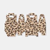 Gastgeschenk Box Leopard Print Geschenkschachtel (Ungefaltet)