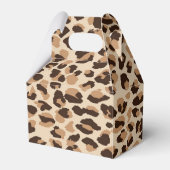 Gastgeschenk Box Leopard Print Geschenkschachtel (Vorderseite)