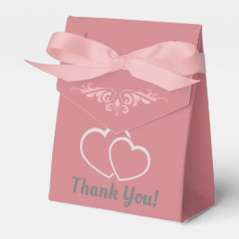 Gastgeschenk Box mit Ribbon - Blushing Champagne Geschenkschachtel