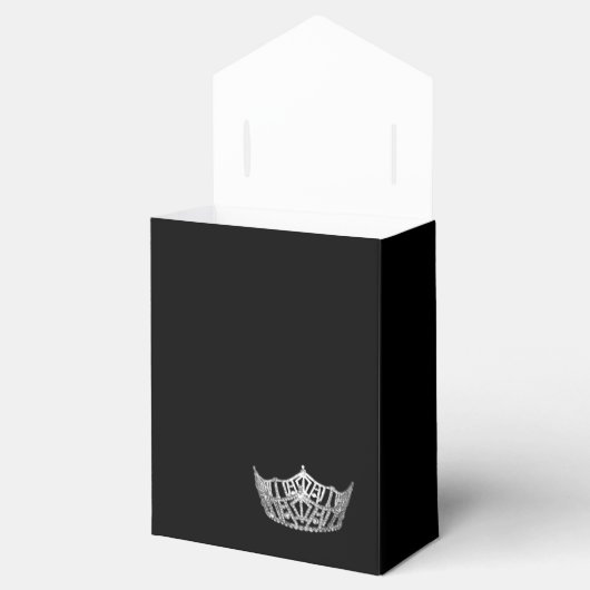 Gastgeschenk Box Pageant Crown Geschenkschachtel (Geöffnet)