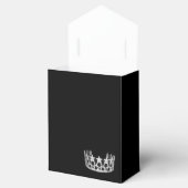Gastgeschenk Box Pageant Crown Geschenkschachtel (Geöffnet)