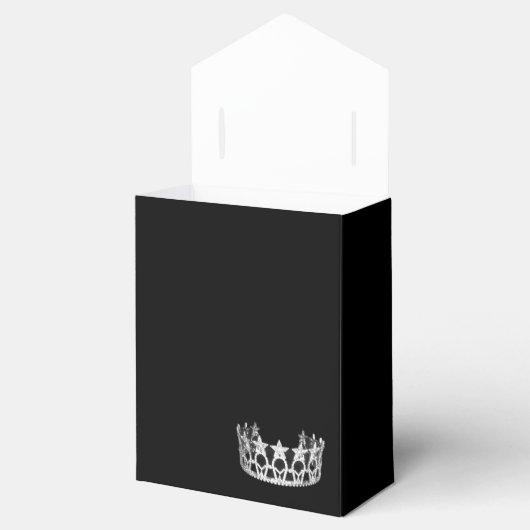 Gastgeschenk Box Pageant Crown Geschenkschachtel (Geöffnet)
