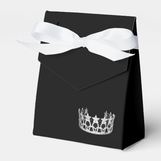 Gastgeschenk Box Pageant Crown Geschenkschachtel (Vorderseite)