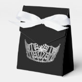 Gastgeschenk Box Pageant Crown Geschenkschachtel (Vorderseite)