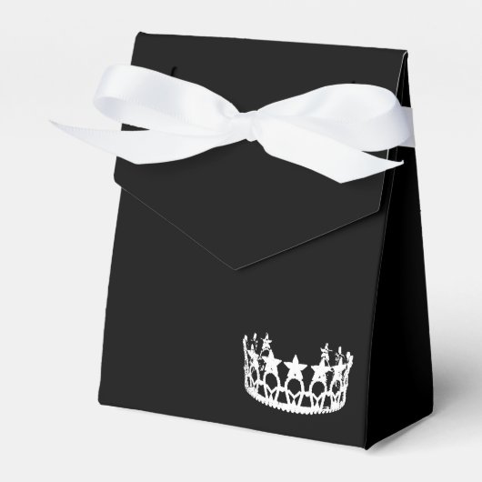 Gastgeschenk Box Pageant Crown Geschenkschachtel (Vorderseite)