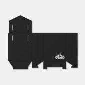 Gastgeschenk Box Pageant Tiara Geschenkschachtel (Ungefaltet)