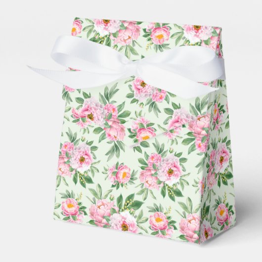 Gastgeschenk Box Peony Geschenkschachtel (Vorderseite)
