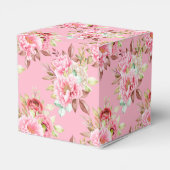 Gastgeschenk Box Pink Peongs Geschenkschachtel (Rückseite)