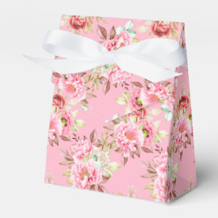 Gastgeschenk Box Pink Peongs Geschenkschachtel