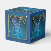 Gastgeschenk-Box "Theater Mask Comedy Tragedy Geschenkschachtel (Rückseite)