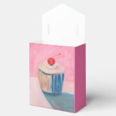 Gastgeschenk-Boxen - Sammelboxen - Cupcakes-Gesche Geschenkschachtel (Geöffnet)