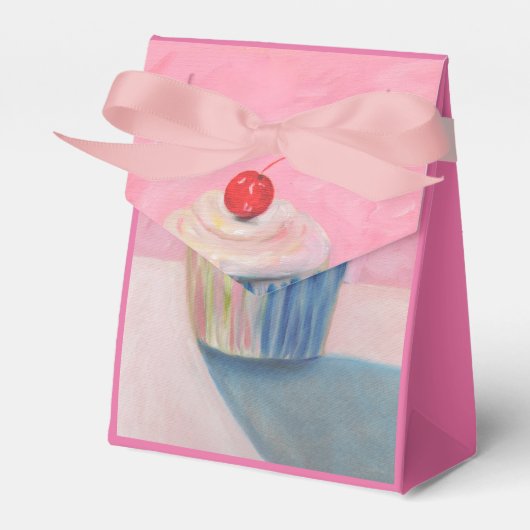 Gastgeschenk-Boxen - Sammelboxen - Cupcakes-Gesche Geschenkschachtel (Vorderseite)