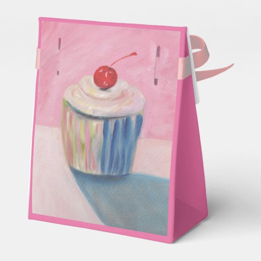 Gastgeschenk-Boxen - Sammelboxen - Cupcakes-Gesche Geschenkschachtel (Rückseite)