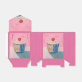 Gastgeschenk-Boxen - Sammelboxen - Cupcakes-Gesche Geschenkschachtel (Ungefaltet)