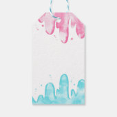 Gastgeschenk des Eiskremgeschlechts Geschenkanhänger (Rückseite)