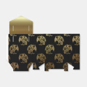 Gastgeschenk des Schwarzen Golddrachenmusters Geschenkschachtel (Ungefaltet)