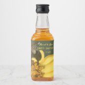 Gastgeschenk-Foto für Honig Alkoholflaschenetikett (Vorderseite)