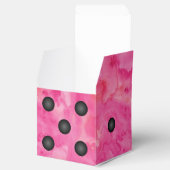 Gastgeschenk "Fun Pink Bunco Dice" Geschenkschachtel (Geöffnet)