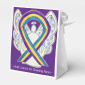 Gastgeschenk für das Blasen-Krebsbewusstsein Geschenkschachtel (Rückseite)