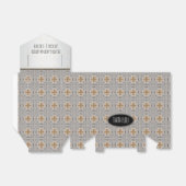 Gastgeschenk für das Muster der geometrischen Spit Geschenkschachtel (Ungefaltet)