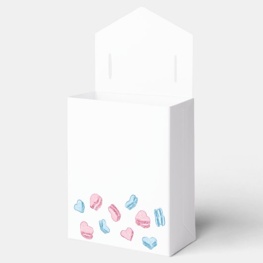 Gastgeschenk für das Valentinherz Geschenkschachtel (Geöffnet)