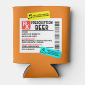 Gastgeschenk für das Warnschild für Bier Dosenkühler (Vorderseite)