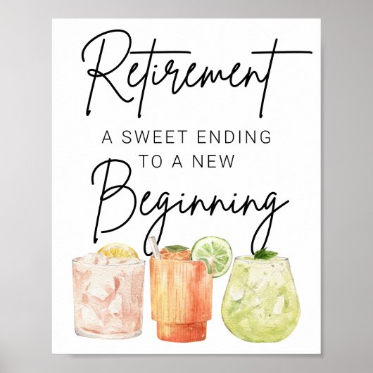 Gastgeschenk für die Altersvorsorge, Neubeginn Poster (Vorne)