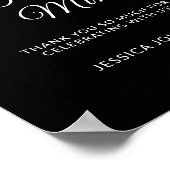 Gastgeschenk für moderne Altersvorsorge Poster (Ecke)