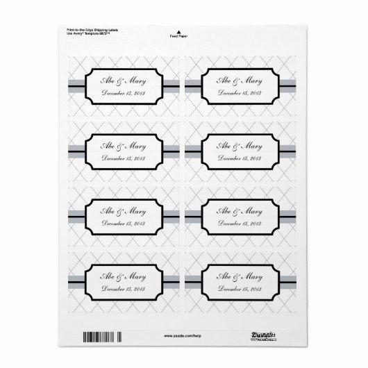 Gastgeschenk Hochzeit (Vorne)