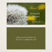 Gastgeschenk Hochzeit-Anhänger aus wilden Blume (Vorne & Hinten)