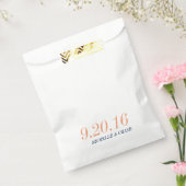 Gastgeschenk Hochzeit Bag, fett Typografie Geschenktütchen (Versiegelt)