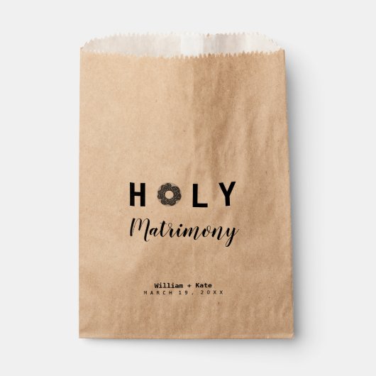 Gastgeschenk Hochzeit Bag Geschenktütchen (Vorderseite)