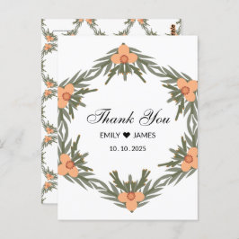 Gastgeschenk Hochzeit Bag - Individuelle Name & Da Postkarte