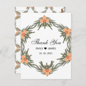 Gastgeschenk Hochzeit Bag - Individuelle Name & Da Postkarte (Vorne/Hinten)