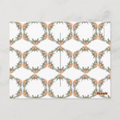 Gastgeschenk Hochzeit Bag - Individuelle Name & Da Postkarte (Rückseite)