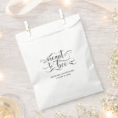 Gastgeschenk Hochzeit Bags Geschenktütchen (Ausgeschnitten)