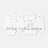 Gastgeschenk Hochzeit Baltimore Geschenkschachtel (Ungefaltet)